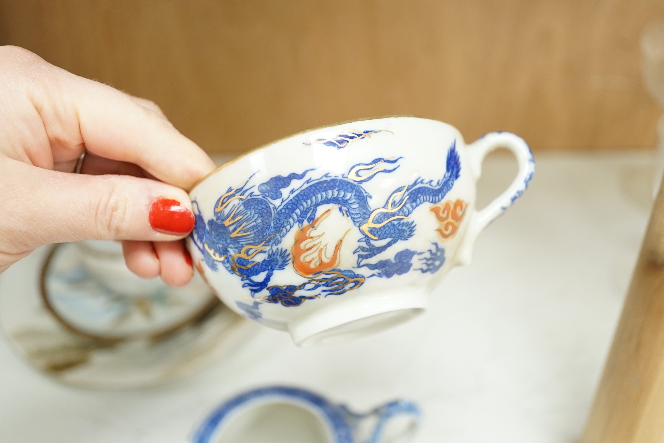 A selection or Japanese ceramics